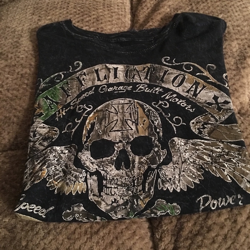 Men’s Affliction Shirt - 2XL